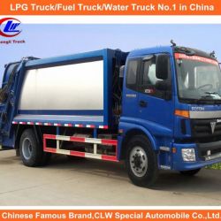 Foton 4X2 10000litres Waste Food Garbage Compactor Truck