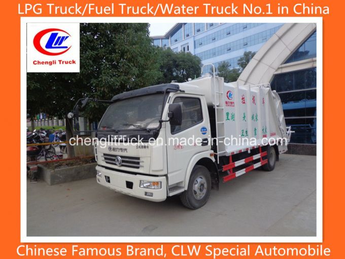 Heavy Duty 4X2 Waste Collector Truck Dongfeng Compression Garbage Truck 