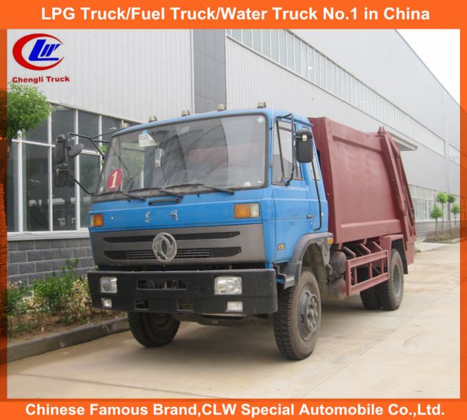 Factory Direct Sell 4*2 Dongfeng Mini Garbage Trucks 