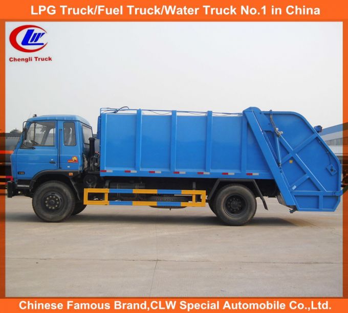 Heavy Duty 4X2 10cbm 12cbm Garbage Compactor Truck Dongfeng Compressed Garbage Truck 