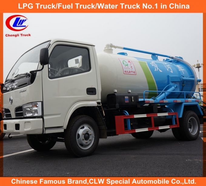 Dongfeng Mini Vacuum Sewage Suction Truck 