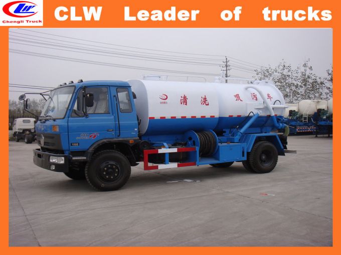 Dongfeng 8 Wheeler 4*2 Sewage Sucking Truck 