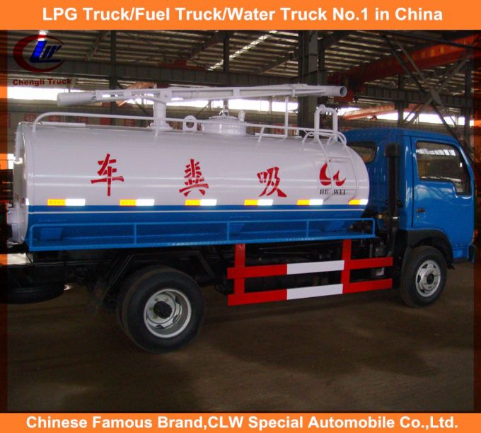 Dongfeng 4X2 Sewer Sewage Suction Cleaning Truck 