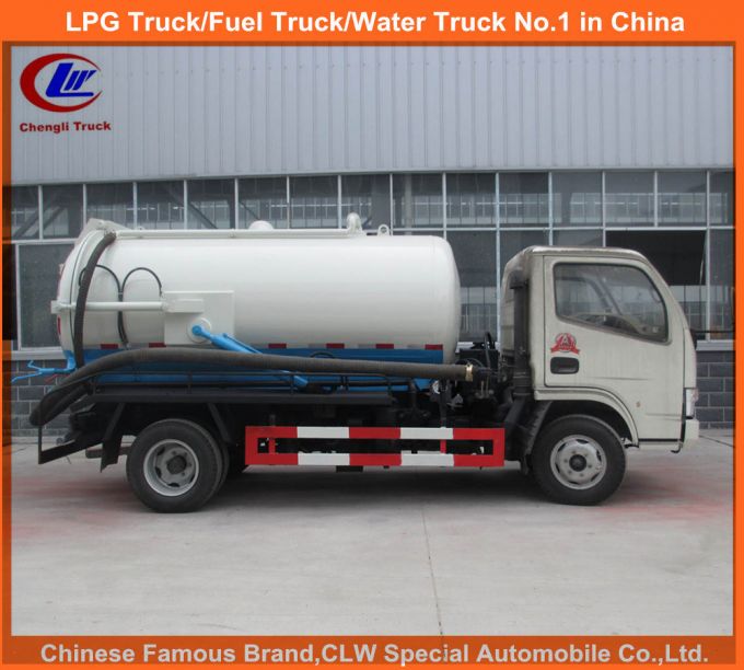 3000liter Sewage Suction Truck for Sewer Cleaning Equipemnt 