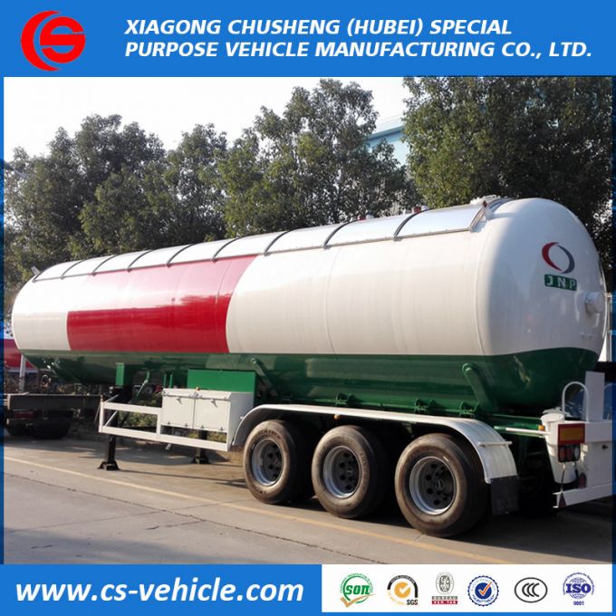 Tri-Axle 20tons LPG Gas Tanker Semi-Trailer 25tons LPG Tanker Trailer 