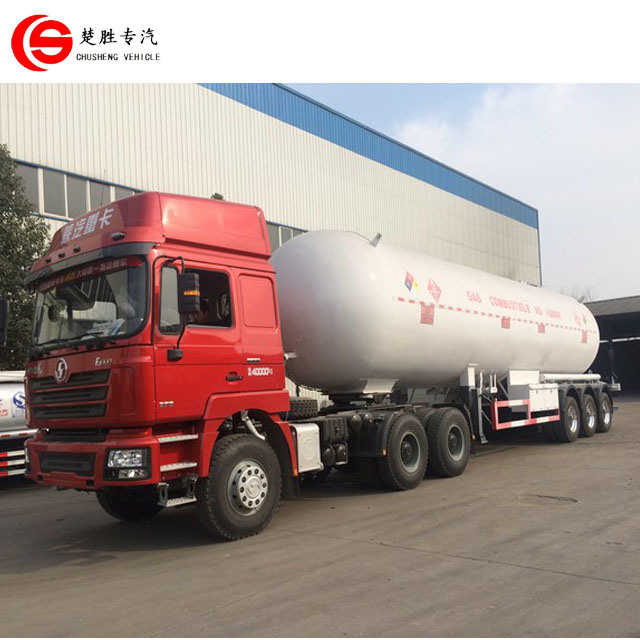 Gas LPG Transport 2 Alxes 3 Axles Tank Semi Trailer (Volume Optional) for Sale 