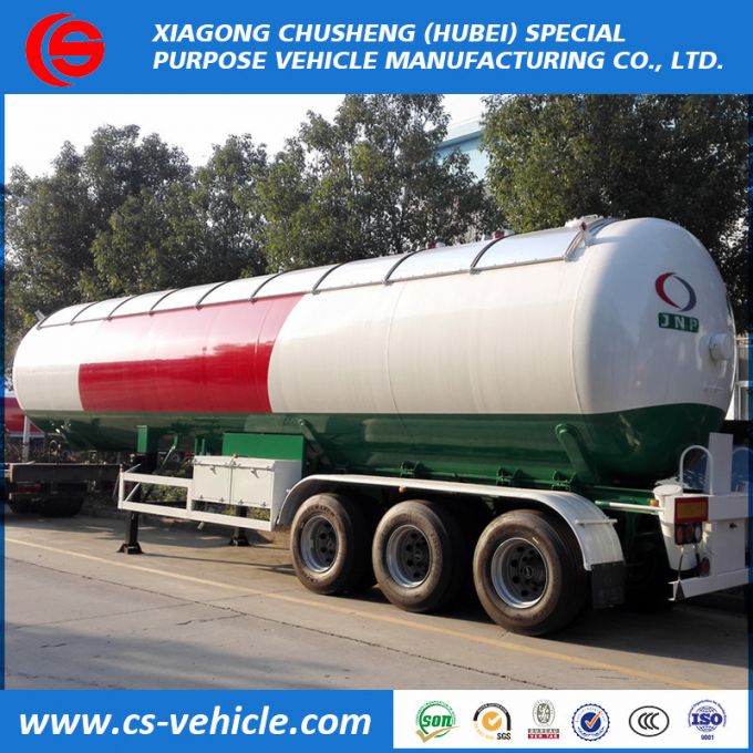 Tri-Axle 50m3 LPG Gas Tanker Semi-Trailer 50000L LPG Tanker Trailer 