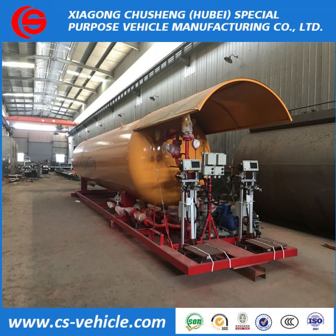  20000L/40000L LPG Filling Station 10tons 20tons LPG Skid Station 