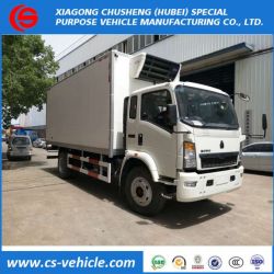 Mini 4X2 3tons Isuzu Refrigerated Truck Freezer Truck