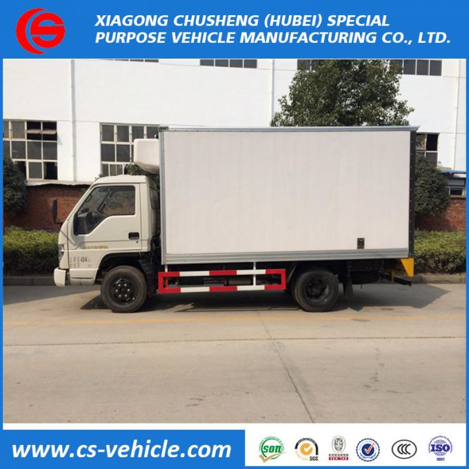 Dongfeng Foton 4X2 3ton Refrigerated Cold Room Van Truck 