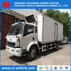 Dongfeng 4X2 5 Tons Refrigeration Box Truck for Sale