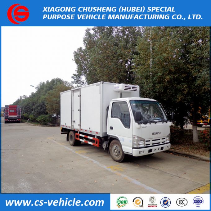 Isuzu Refrigerated Van Truck Small 5 Tons Refrigerator Truck 