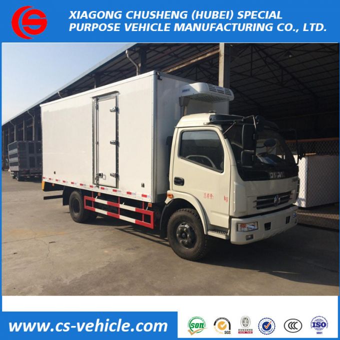 Foton Small Refrigerated Van Truck for Fresh Meat Refrigeration Truck 