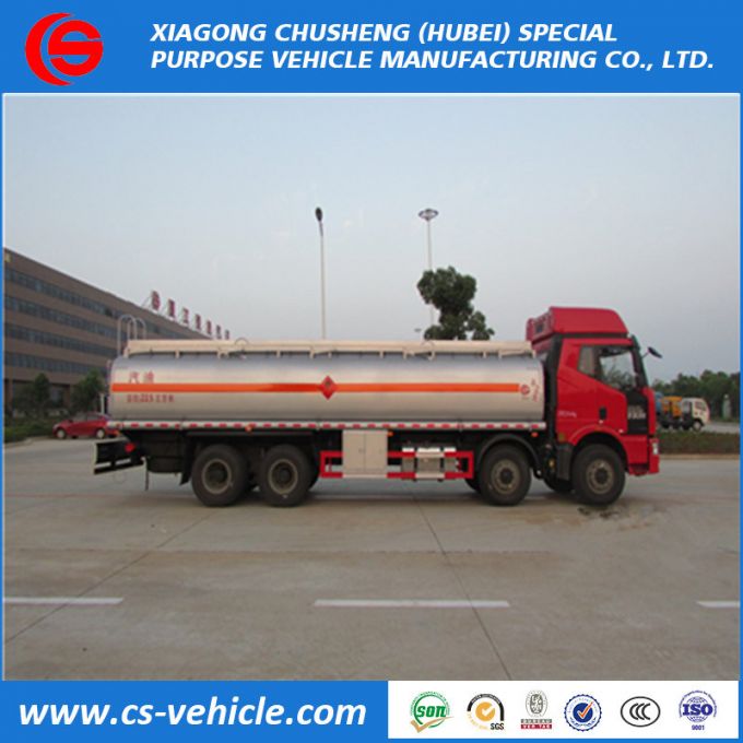 HOWO 10 Wheeler Fuel Tanker Truck Capacity 25m3 Used Fuel Tanker Truck 