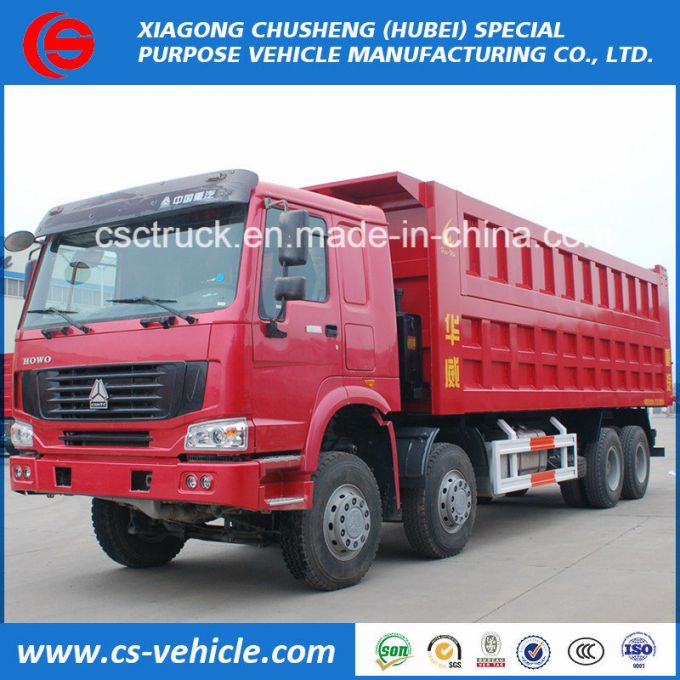 Heavy Duty Sinotruck HOWO 12 Wheels Dumper 40t Tipper 50t Dump Truck for Sale 