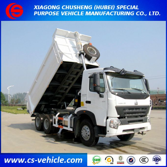 HOWO A7 Middle Tipping 20m3 Dump Truck 30tons Tipper Truck 