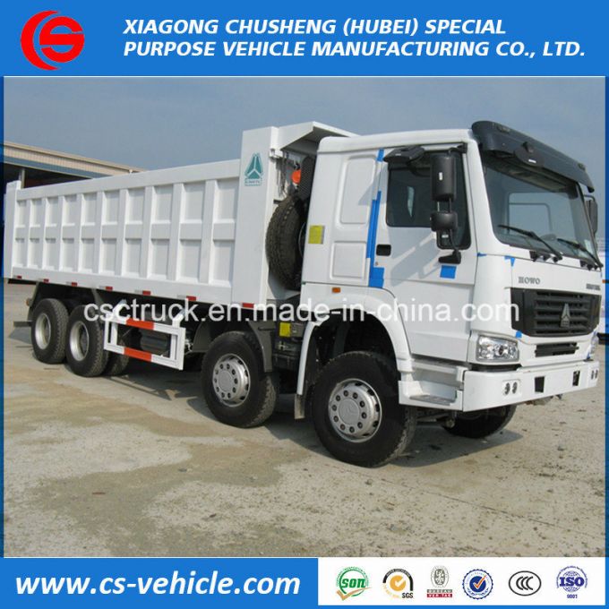 Sinotruck HOWO 8X4 40t 50t Tipper/Dumper/Dump Truck for Sale 