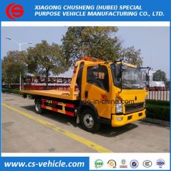 New Design HOWO 4X2 Tow Truck Wrecker