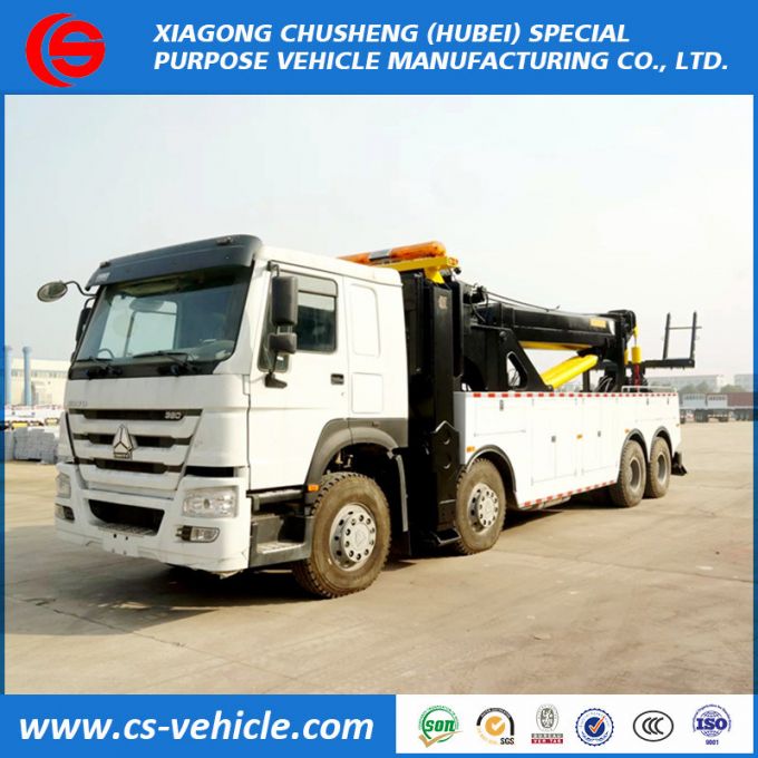 30ton Wrecker Truck Full Rotation Recovery Tow Truck for Accident Truck Carrier 