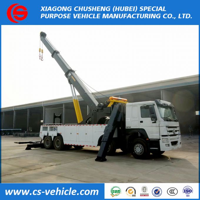 Heavy Duty Towing Truck 30ton Rotator Towing Wrecker Truck for Sale 