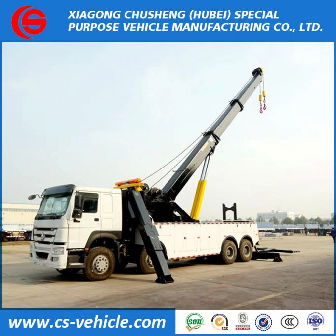 Heavy Duty Tow Truck 30ton Rotator Towing Wrecker Truck for Sale 