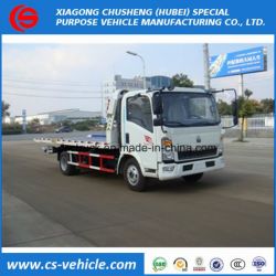 5t Road Platform Towing Wrecker for Sale