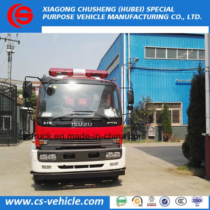 Isuzu Ftr 4X2 Fire Fighting Truck Water Tank Truck 