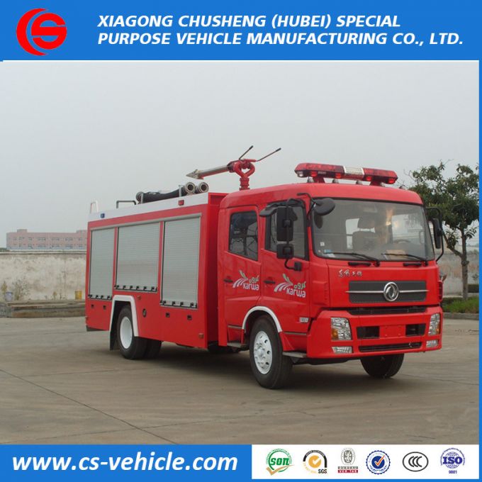 4X2 Dongfeng Emergency Fire Rescue Trucks with Foam 10, 000liters for Philippines 