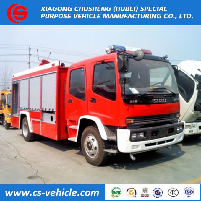 Brand New Isuzu Cabin 4X2 Emergency Fire Rescue Trucks 10, 000liters on Sale 