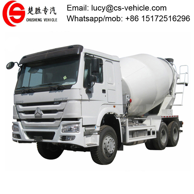 Sinotruk HOWO 6X4 8m3 Concrete Mixer Truck 371HP 8cbm Concrete Truck for Sale 