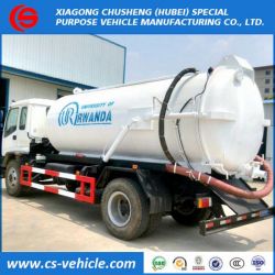 Isuzu 4X2 Vacuum Sewage Truck 6m3 Fecal Suction Truck