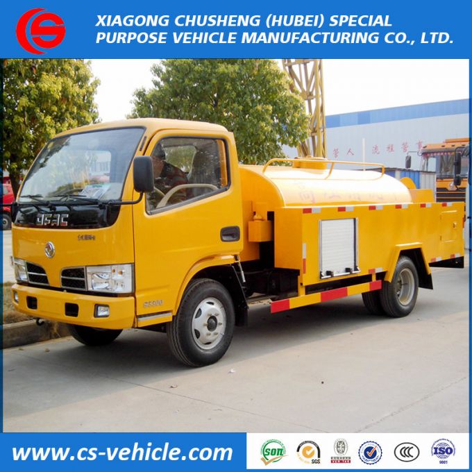 Dongfeng 5t 8t Sewer Suction Truck High Pressure Sewer Cleaning Truck 