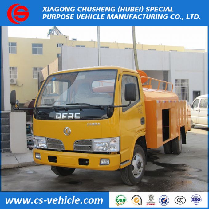 Dongfeng 5t Sewer Suction Truck High Pressure Sewer Dredging Truck 