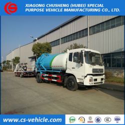 Dongfeng Sewer Cleaning Truck 8m3 Vacuum Fecal or Sewage Suction Truck