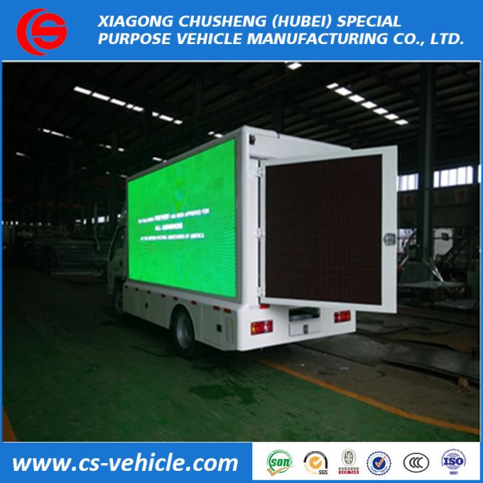 Dongfeng 4X2 P8 Outdoor Mobile Billboard Truck LED Display Truck 