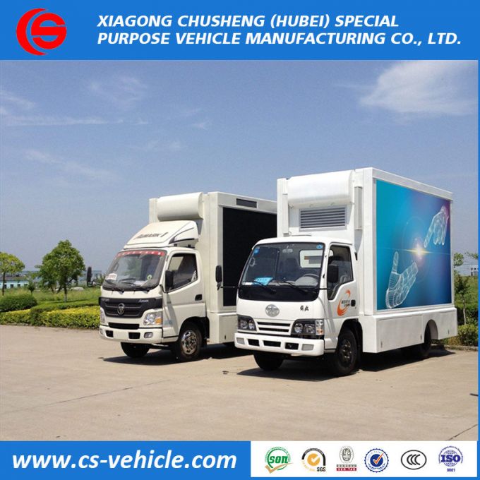 HD Screen P6 P8 LED Mobile Stage Truck LED Display Truck 