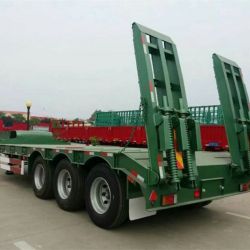 Cimc Three Axles Low Bed Semi Trailer