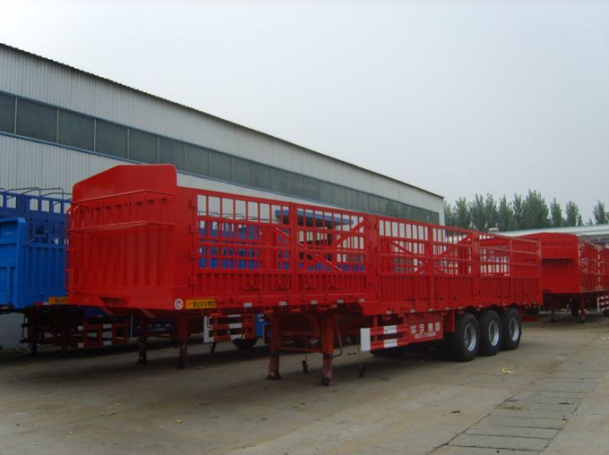 China Cimc 40 Tons 3 Axles Cargo Semi Trailer 