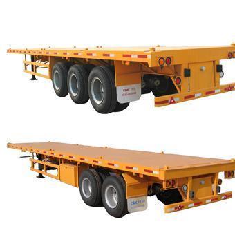 Famous Transportation 40 FT Container Flatbed Semitrailer for Sale 