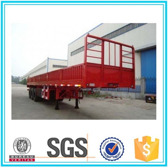 Cargo Transport Semi Trailer 3 Axle 40 Tons Cargo Trailer 