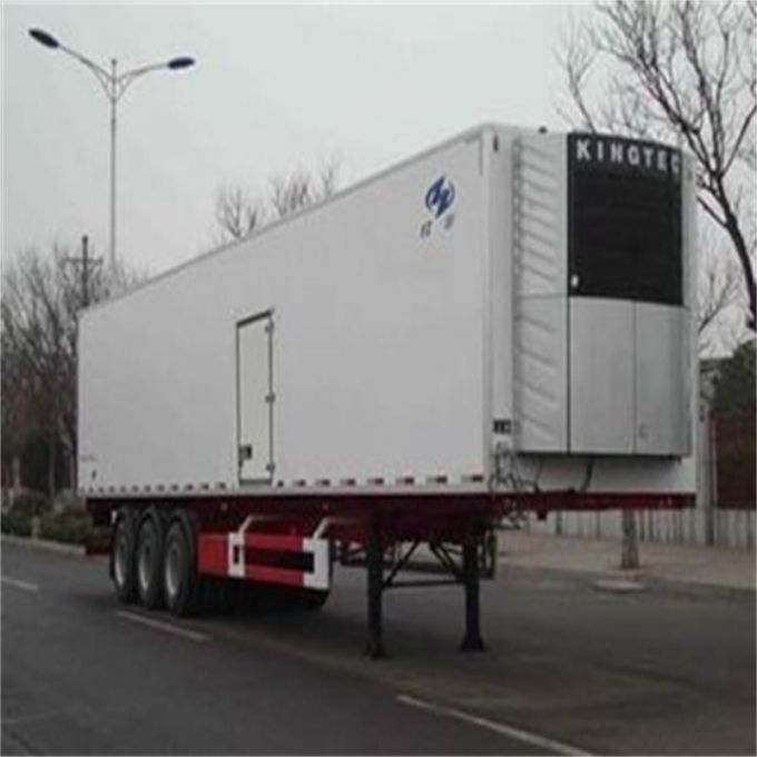 Cimc 3axles 40t Food Refrigerated Semitrailer for Sale 