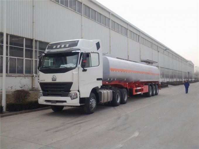 3 Axles 40000 Liter Capacity Fuel Tank Semitrailer for Hot Sale 