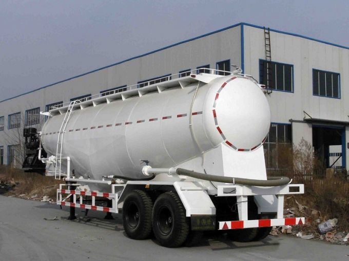 Lufeng 3 Axles 65cbm Bulk Cement Tank Semitrailer for Sale 