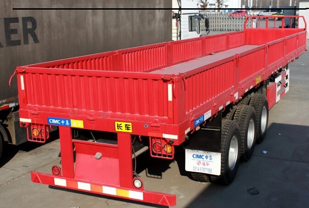 The Three Axles Semitrailer 40 Feet Container Cargo Trailer Semi-Trailer 