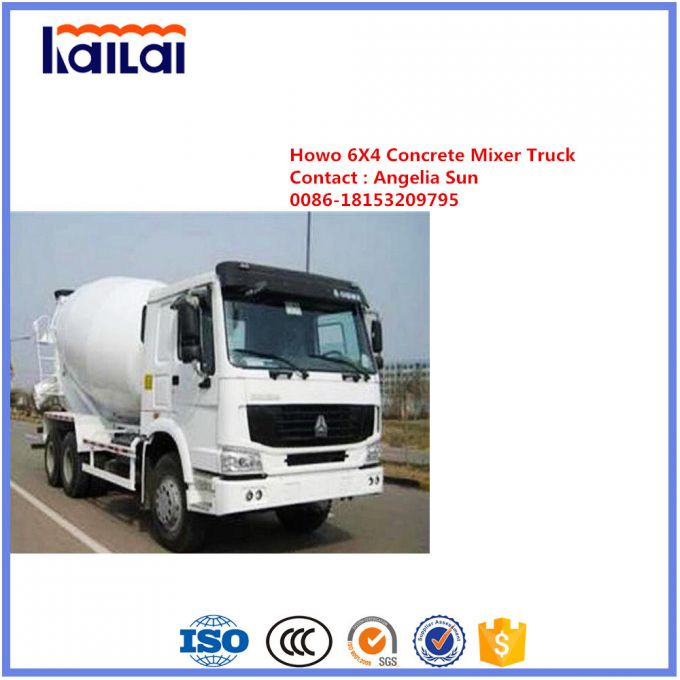 Sinotruck Mixer Truck 6X4 336HP HOWO Concrete Mixer Truck 2018 Best Selling 