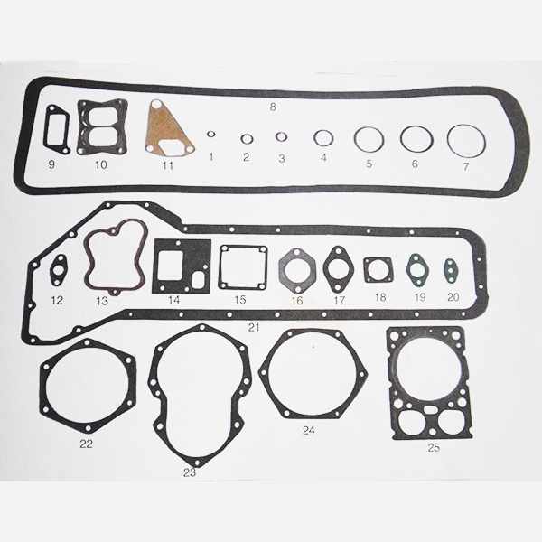 FAW Xindawei Truck Parts Wd618 Wd615 Engine Overhaul Gasket 