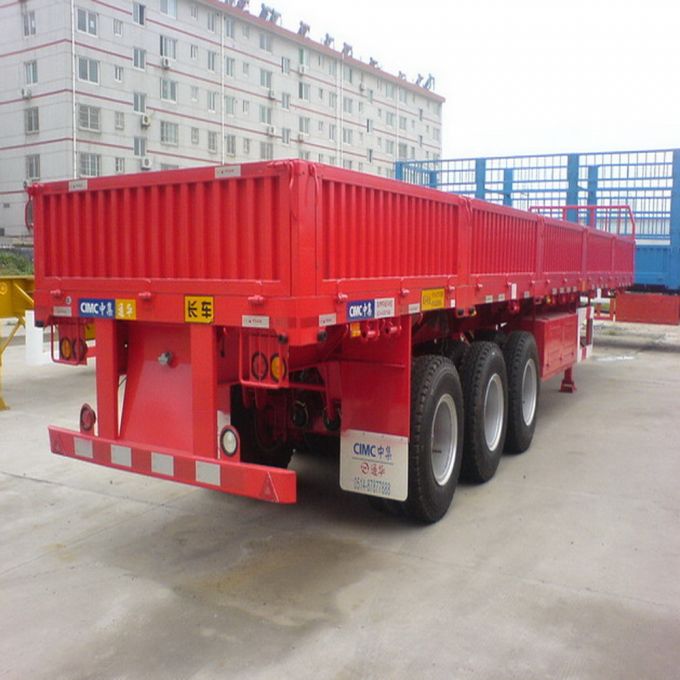 500mm-800mm Cargo/Fence Semi Trailer for Sales 