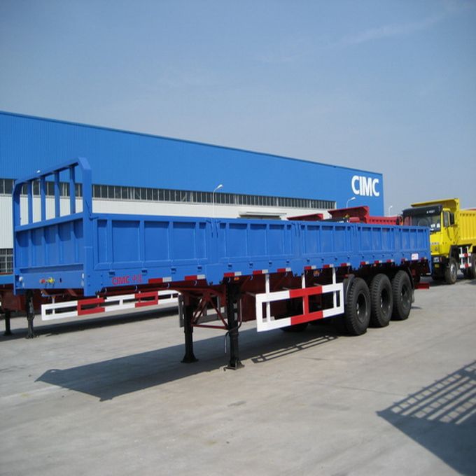 500mm Side Wall 3axle Cargo/Fence Semi Trailer 