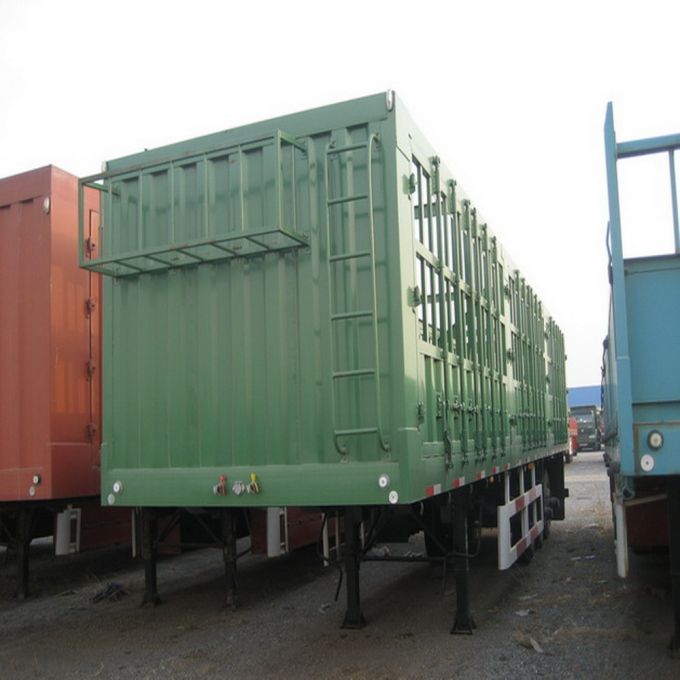 3axle Cargo/Stake Semi Trailer with Long Locks 