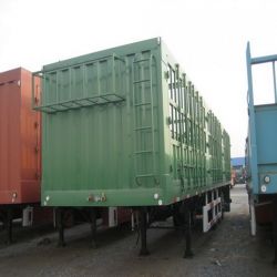 3axle Cargo/Stake Semi Trailer with Long Locks